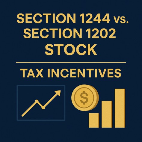 Section 1244 与 Section 1202 股票：最新税务优惠解析