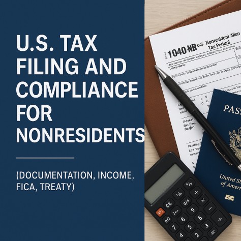非居民在美报税与合规